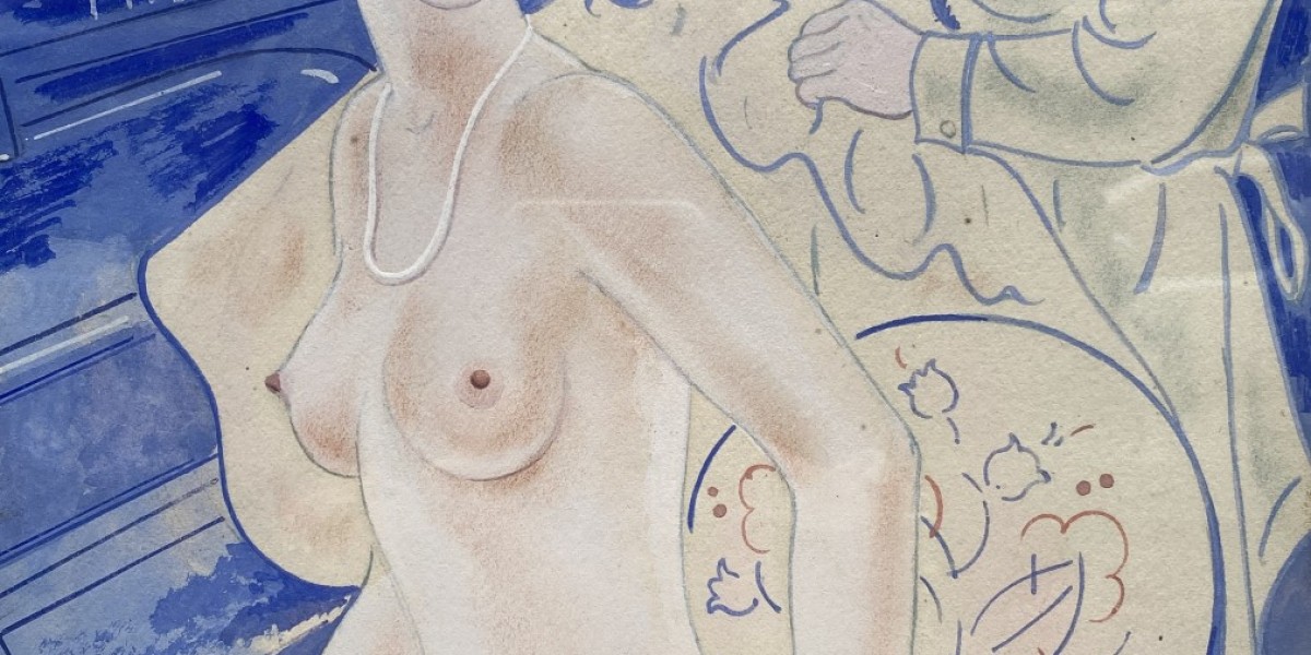 Femme à la toilette